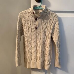 Hope & Henry Cable Knit Kids Sweater kids’ size XS
